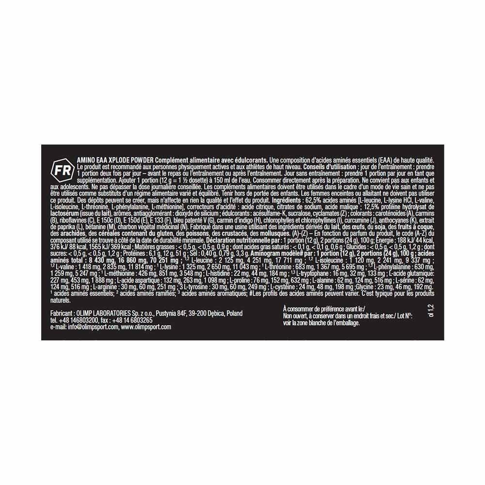 Eaa | Amino Eaa Xplode Powder (520g) | Fruit Punch 2/3