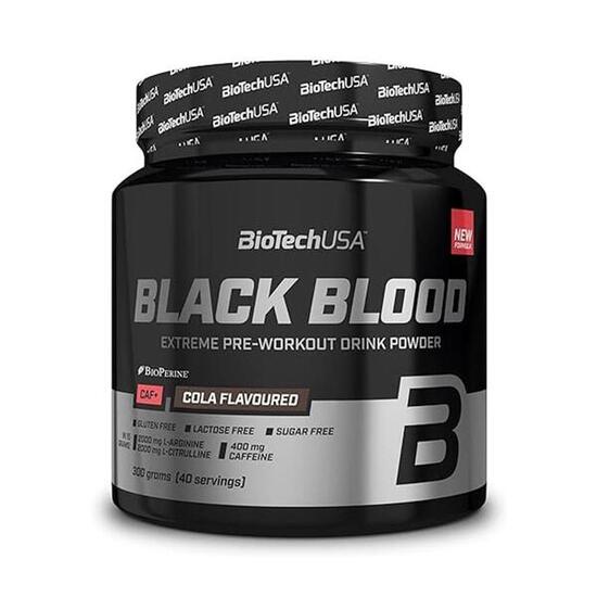 Pre-workout - Zwart Bloed Caf + (300g) - Cola
