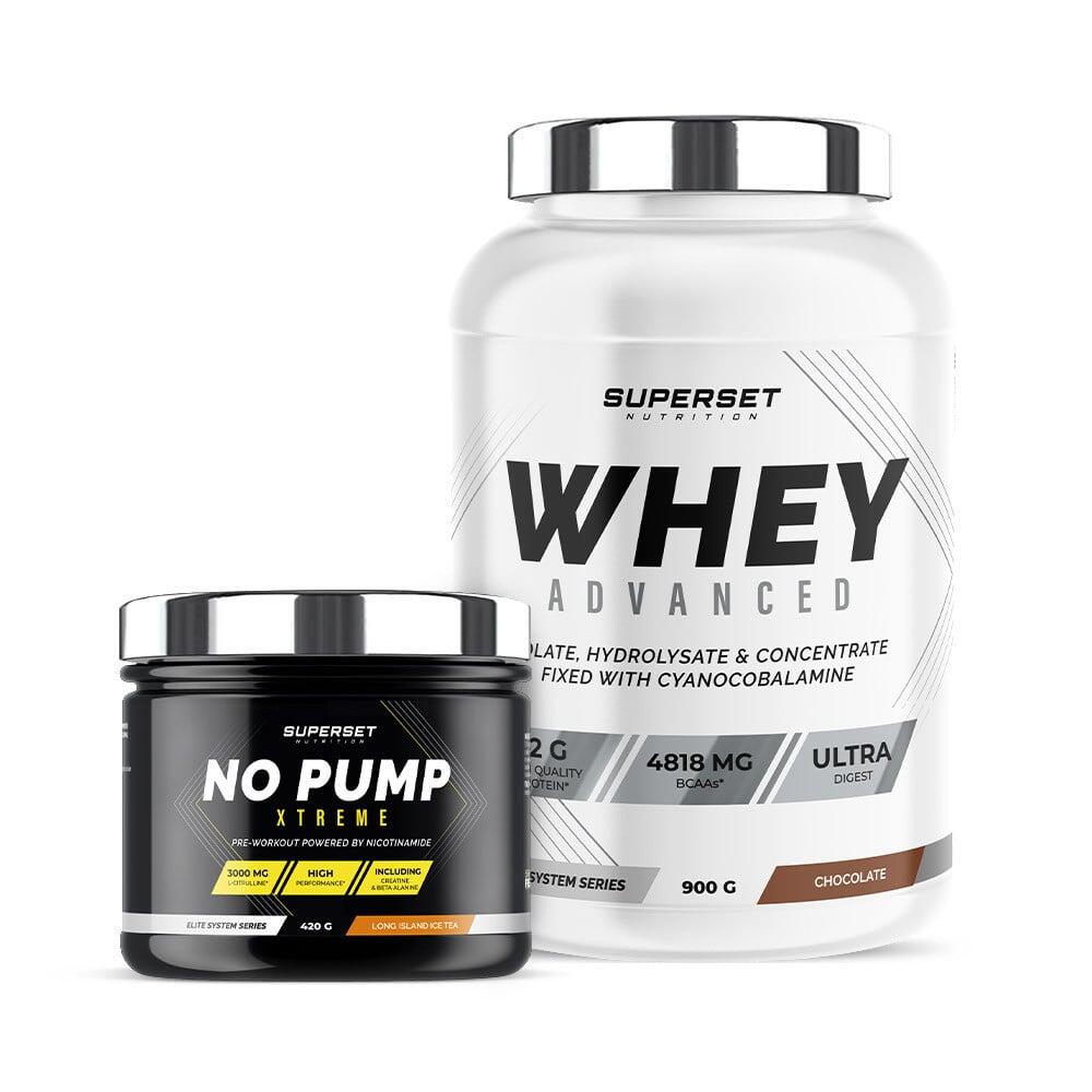 SUPERSET NUTRITION Programma voor fitness en energie - Wei-eiwit - Pre-workout