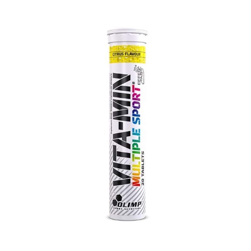 OLIMP SPORT Multivitaminen - Vita-min Meervoudige Sport Bruistabletten (20 Tabs) - Citrus