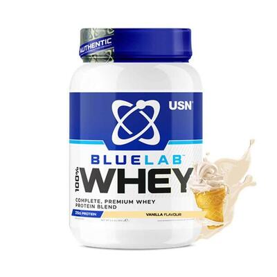 Proteína De Suero - Blue Lab 100% Suero De Leche (908g) - Vainilla