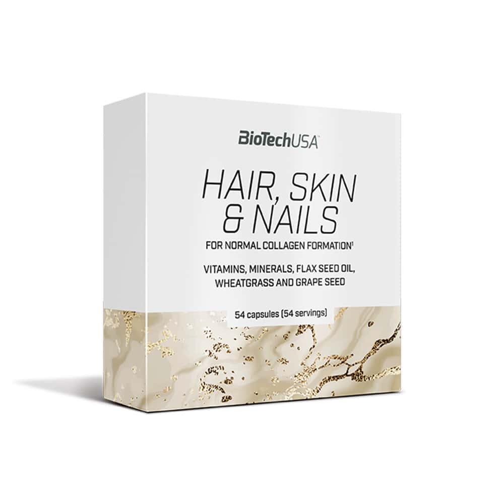 Hair, Skin & Nails - 54 Capsules [biiotechUSA] biiotech USA