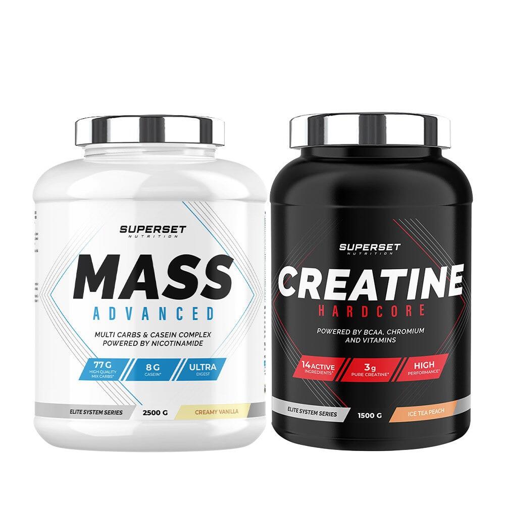 SUPERSET NUTRITION Geavanceerd Gewichtstoename Programma - Gainer - Creatine