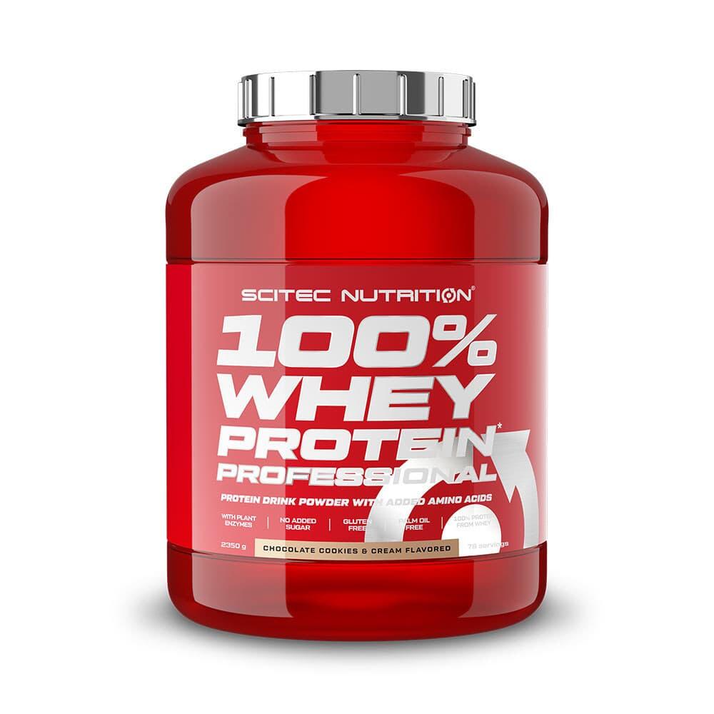 SCITEC NUTRITION Scitec Nutrition - 100% Whey Protein Prof. 2350 gr - Proteína de alta qualidade