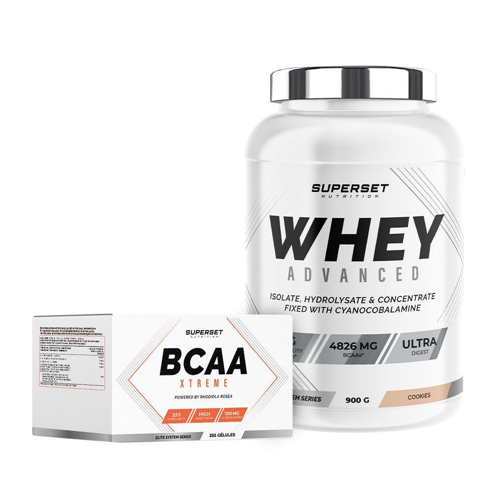 SUPERSET NUTRITION Spierherstelprogramma - Wei-eiwit - BCAA