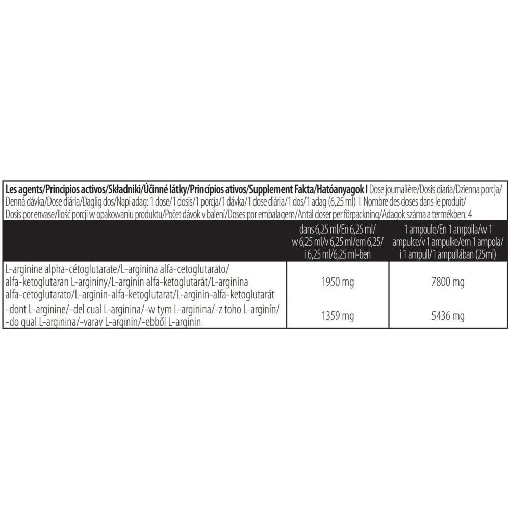 L-Arginine - AAKG 7800 - Pamplemousse Rose Pack de 20 4/5