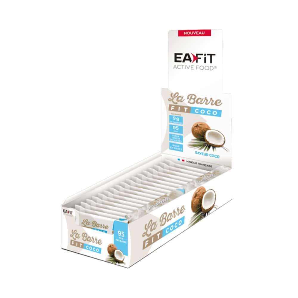 Eafit - Barres Protéinées | La Barre Fit (32x28g) | Noix De Coco - Barre Chocolatée - Taille Unique - Decathlon