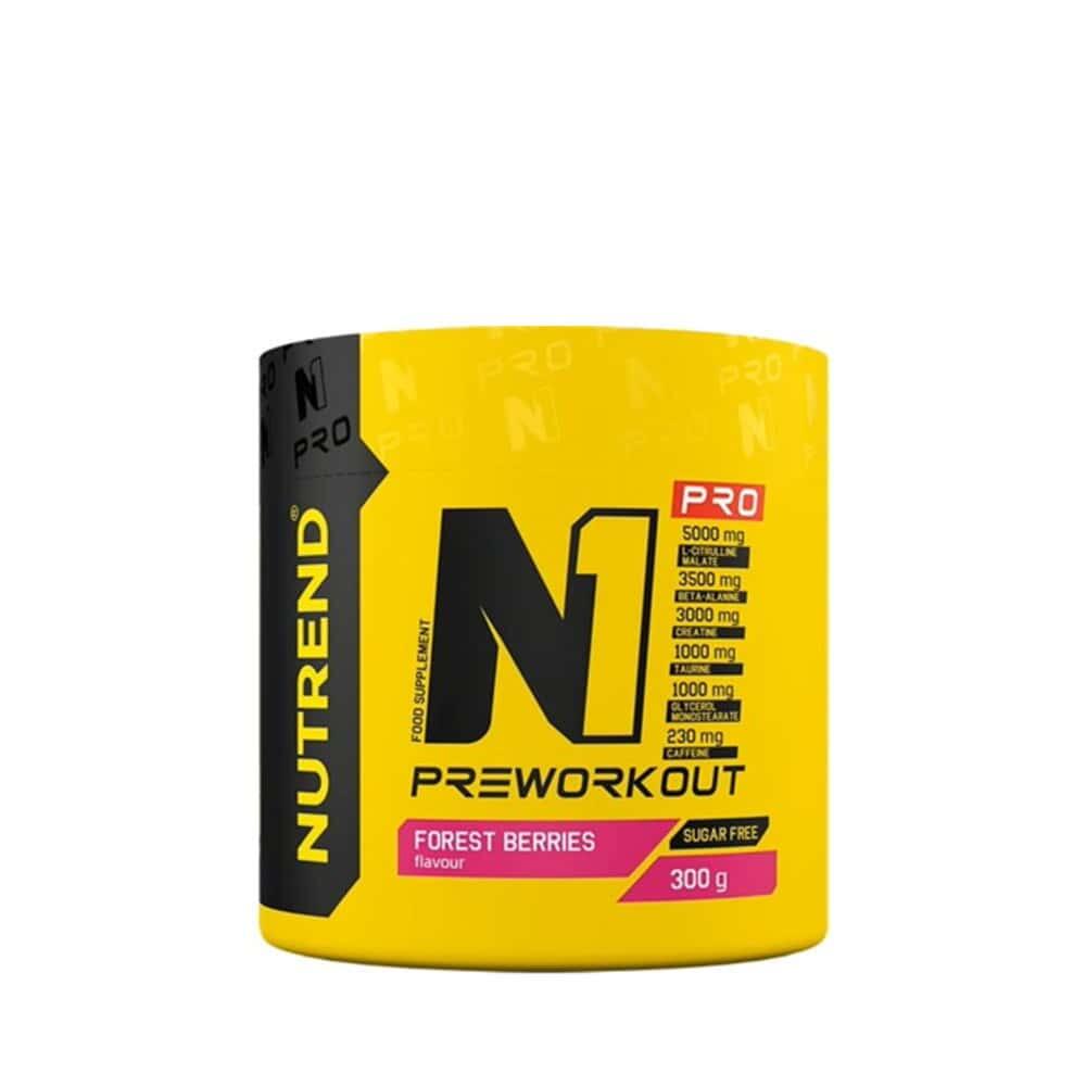 NUTREND Pre-workout - N1 Pro Pre Workout (300g) - Vruchten Van Het Bos