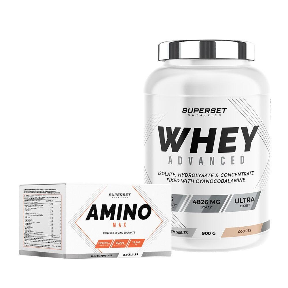 SUPERSET NUTRITION Beginnersprogramma voor droge spieren - Wei-eiwit - Aminozuren