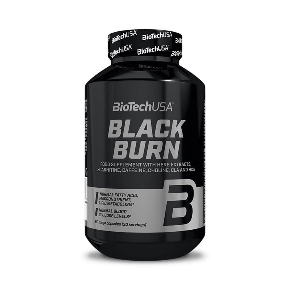 Biotechusa - Brûleurs De Graisse | Black Burn (90 Caps) - Brûleur De Graisse - Taille Unique - Decathlon
