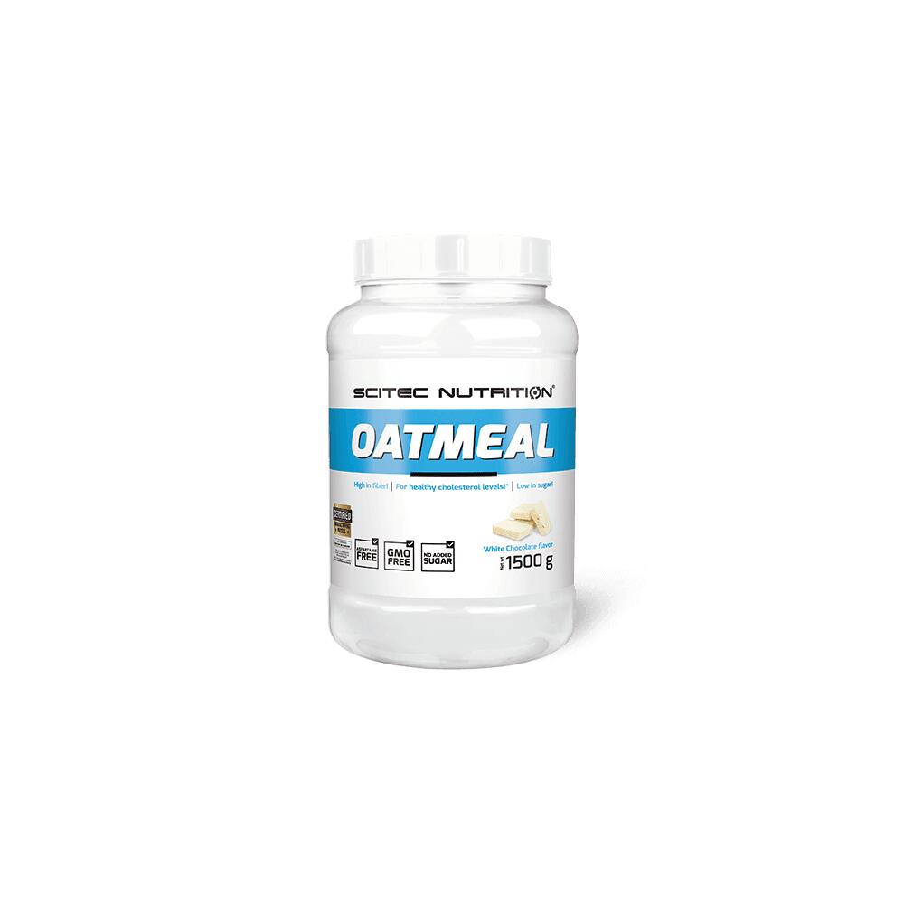 Scitec Nutrition - Flocons D'Avoine | Scitec Flocons D'Avoine Oatmeal (1.5kg) | Chocolat Blanc - Flocon D'Avoine - Taille Unique - Decathlon