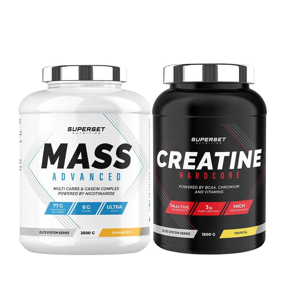 Superset Nutrition - Programme Prise De Masse Avancé | Gainer | Créatine - Whey Protéine - No Size - Decathlon