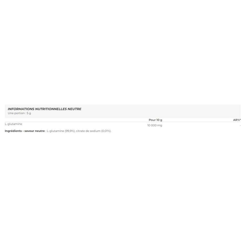 100% czysta L-glutamina (400g) 2/2