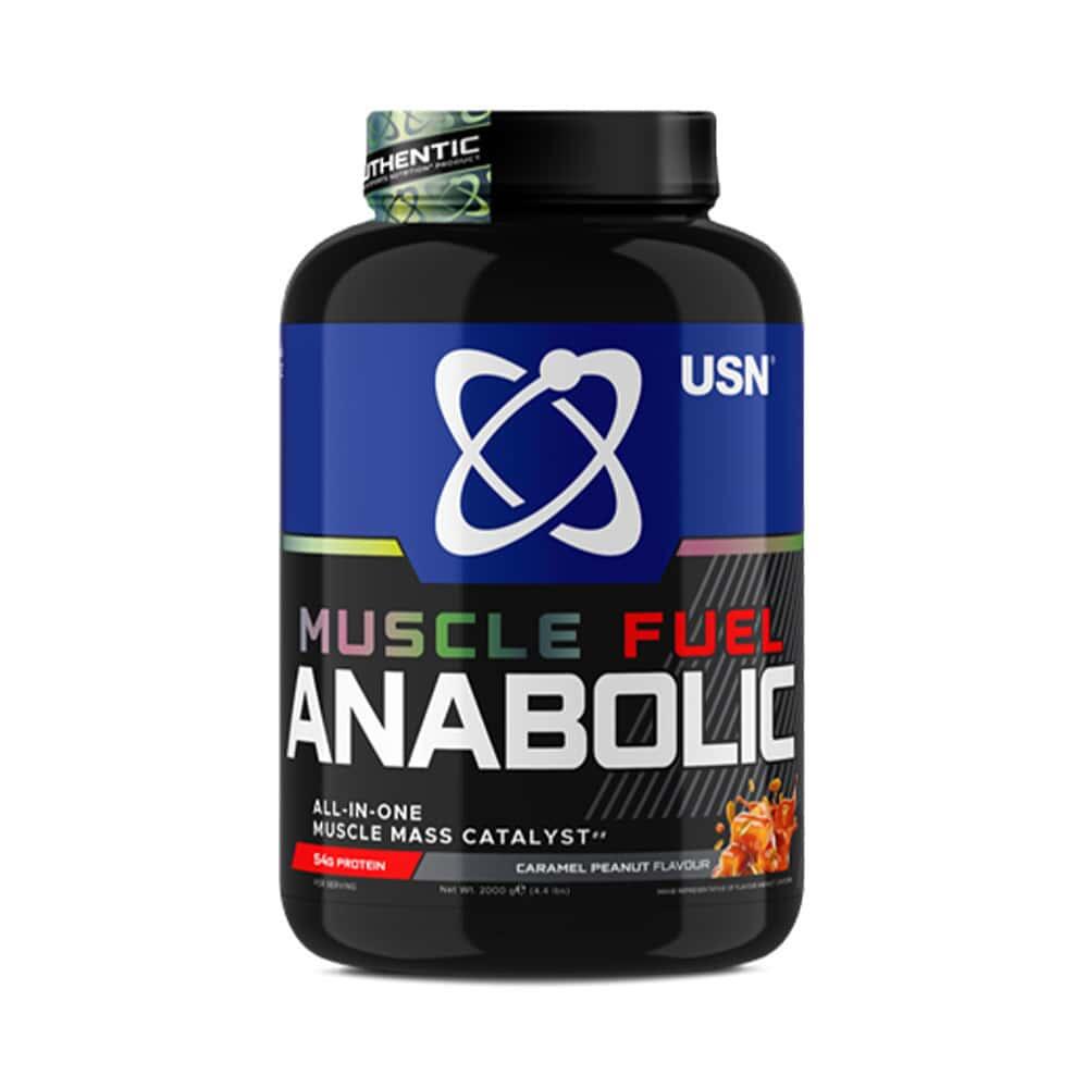 USN Muscle Fuel Anabolic (2000g) Caramel Peanut Butter - Przyrost masy ciała
