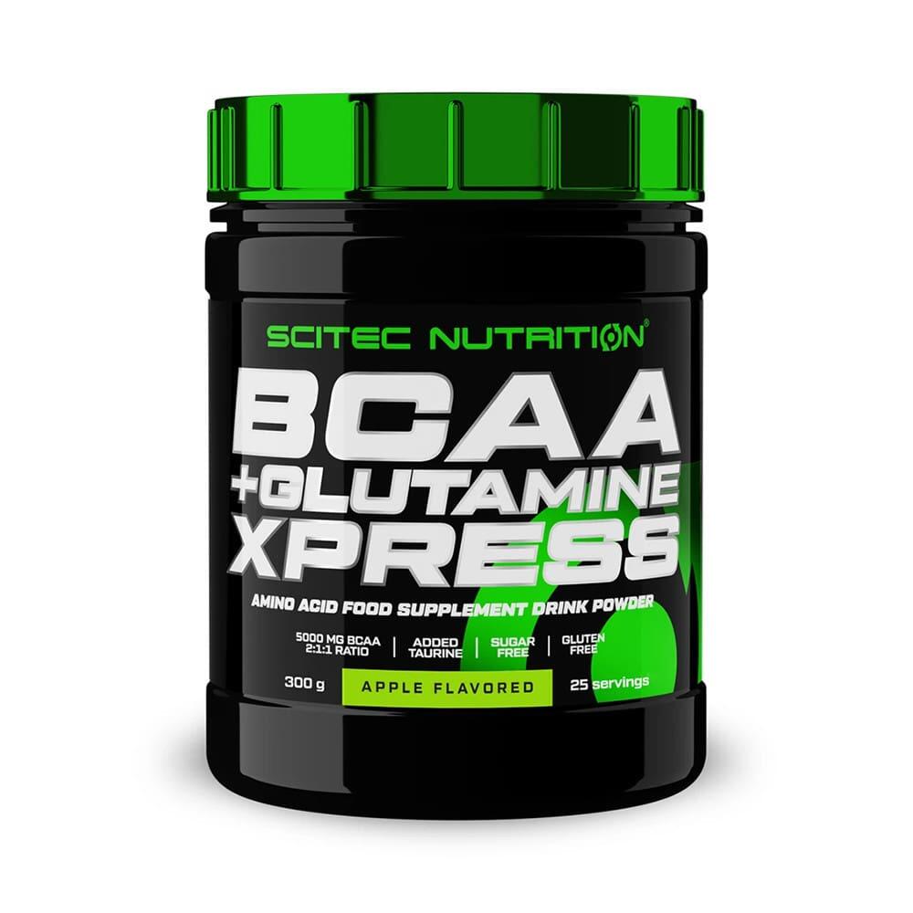 Scitec Nutrition - Bcaa | Bcaa + Glutamine Xpress (300g) | Pomme - Bcaa - Taille Unique - Decathlon