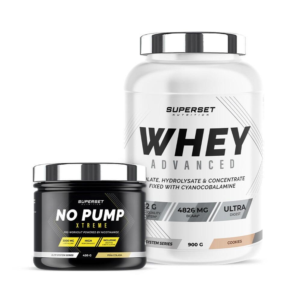SUPERSET NUTRITION Programma voor fitness en energie - Wei-eiwit - Pre-workout