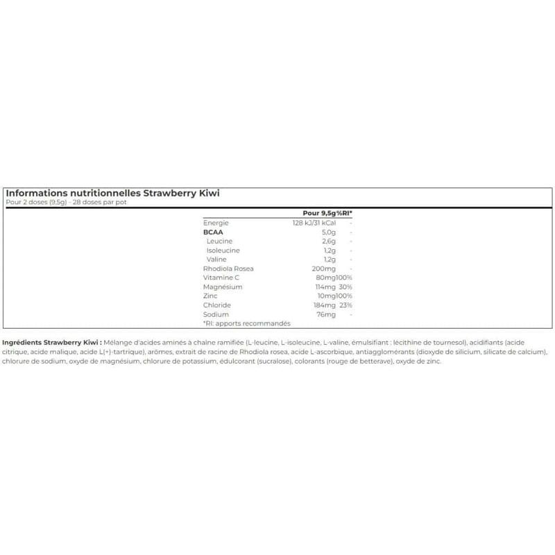 Gold Standard BCAA Train+ Sustain - 266g Morango com Kiwi da Optimum Nutrition