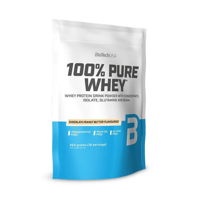 100% pure whey - 454g Chocolate com creme de Amendoím da Biotech USA Exclusivo Online                                                     12 cores disponíveis
 19,49€  Preço por quantidade 32,49€kg BIOTECHUSA 100% pure whey - 454g Chocolate com creme de Amendoím da Biotech USAVendido e expedido por: FitnessZone    
