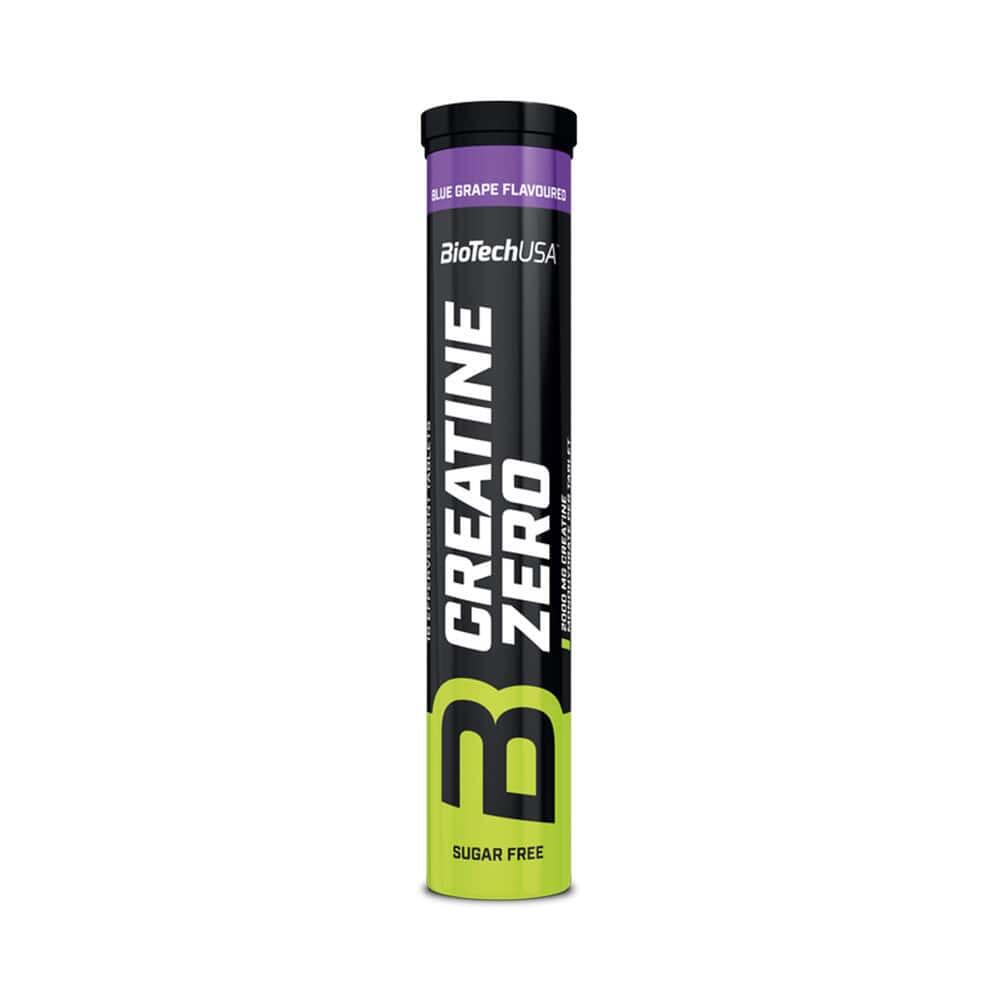BIOTECHUSA Creatines - Creatine Zero Bruisend (18 Tabs) - Blauwe Druiven