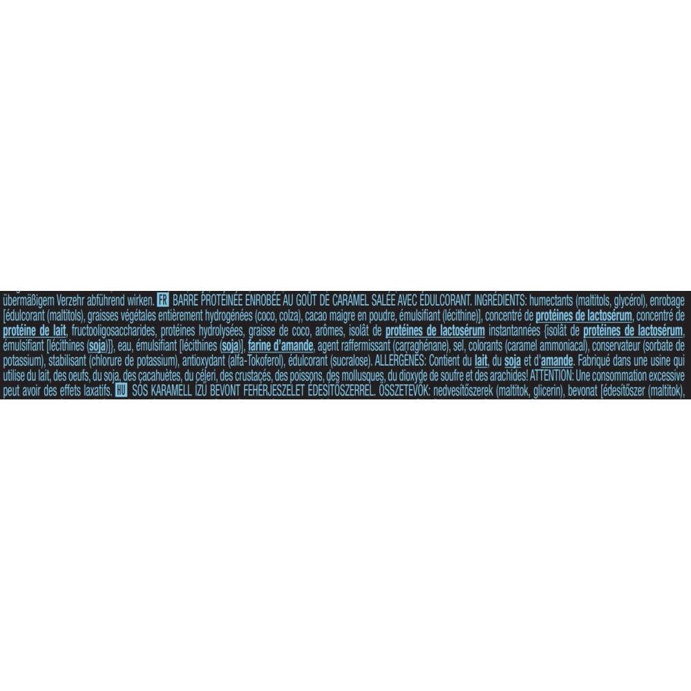 Eiwitrepen - Blik Chocoladerepen Pro (20x50g) - Gezouten Karamel 3/6