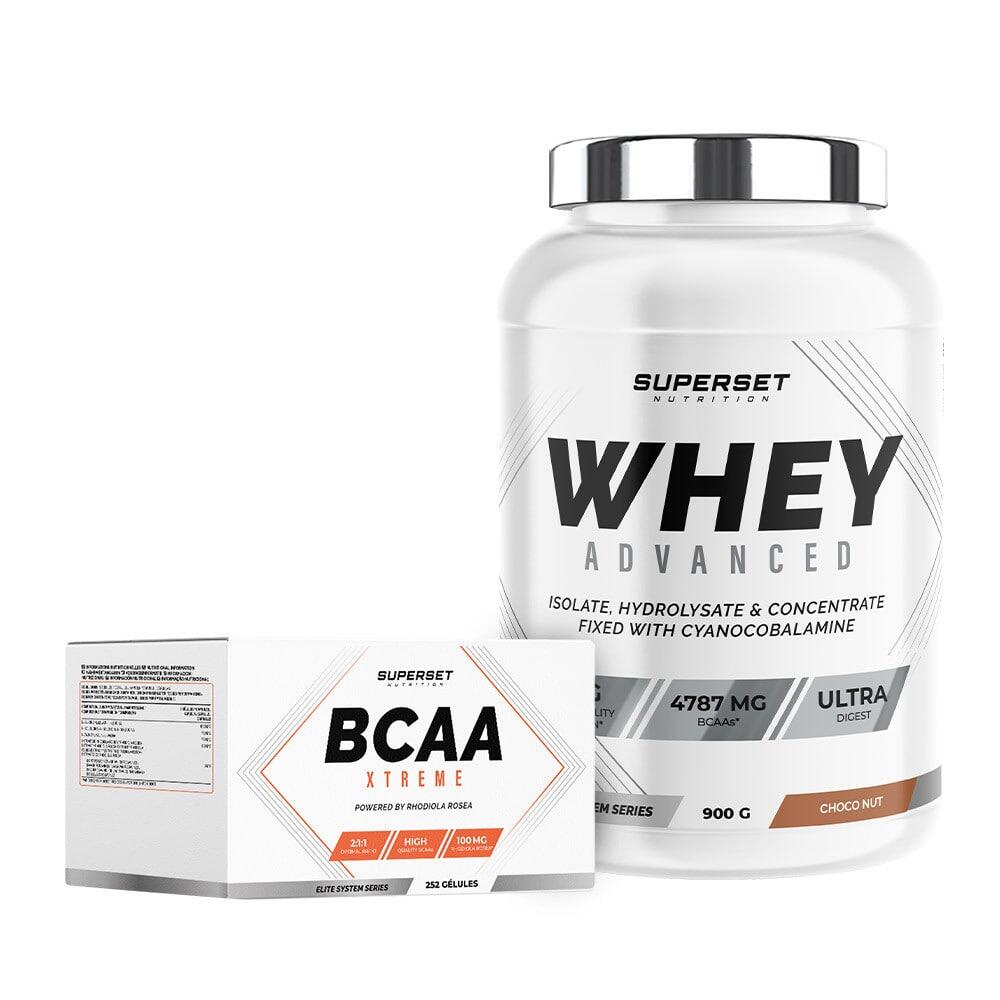 SUPERSET NUTRITION Spierherstelprogramma - Wei-eiwit - BCAA