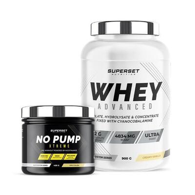 Programma voor fitness en energie - wei-eiwit - pre-workout