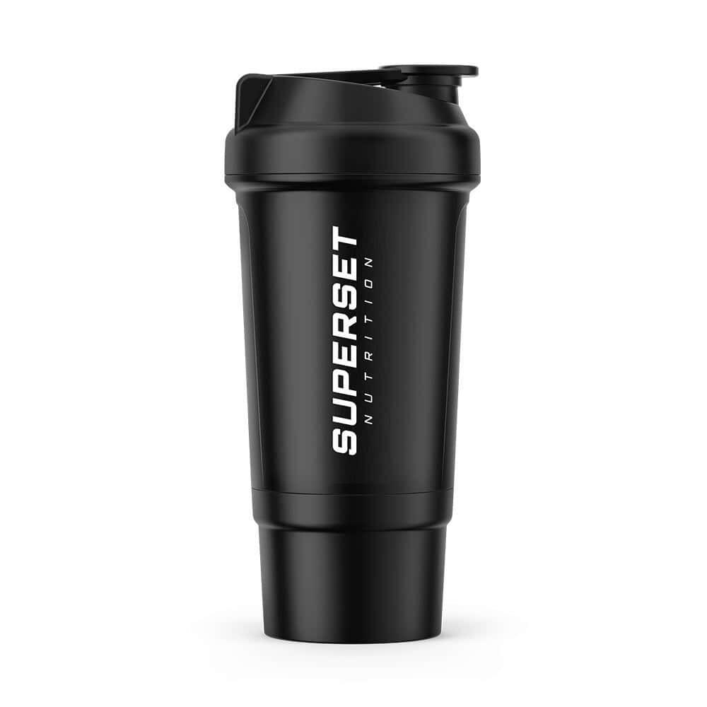 SUPERSET NUTRITION Shaker E Bottiglie D'acqua - Shaker (500ml) Superset Nutrition - Nero