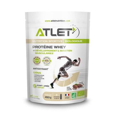 Whey Protein - Biologisches Whey-protein (450g) - Kakao