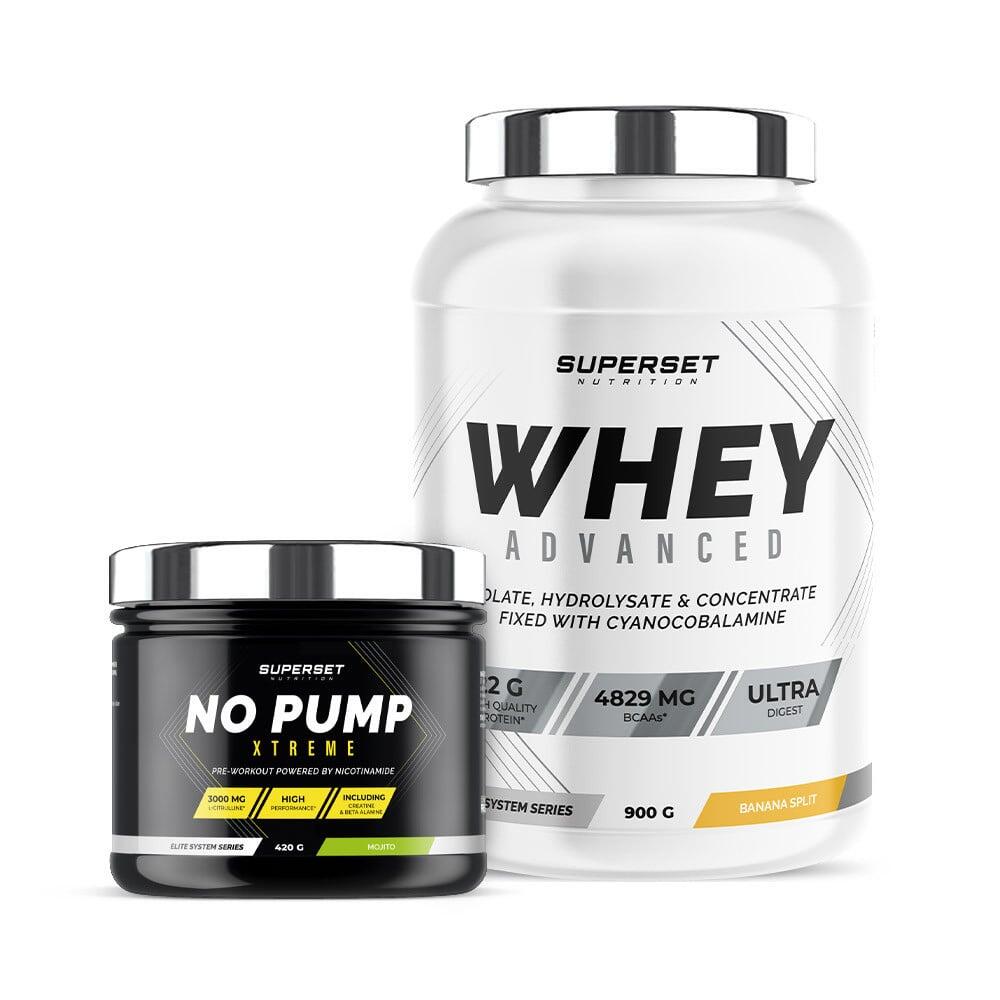 SUPERSET NUTRITION Programma voor fitness en energie - Wei-eiwit - Pre-workout