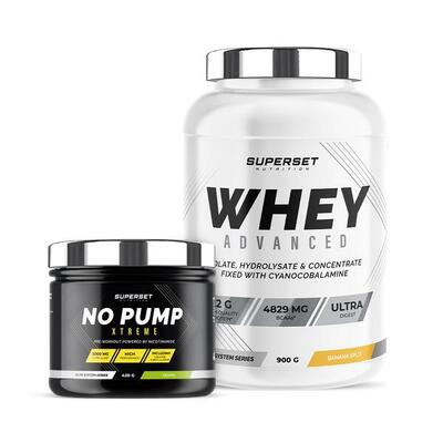 Programma voor fitness en energie - wei-eiwit - pre-workout