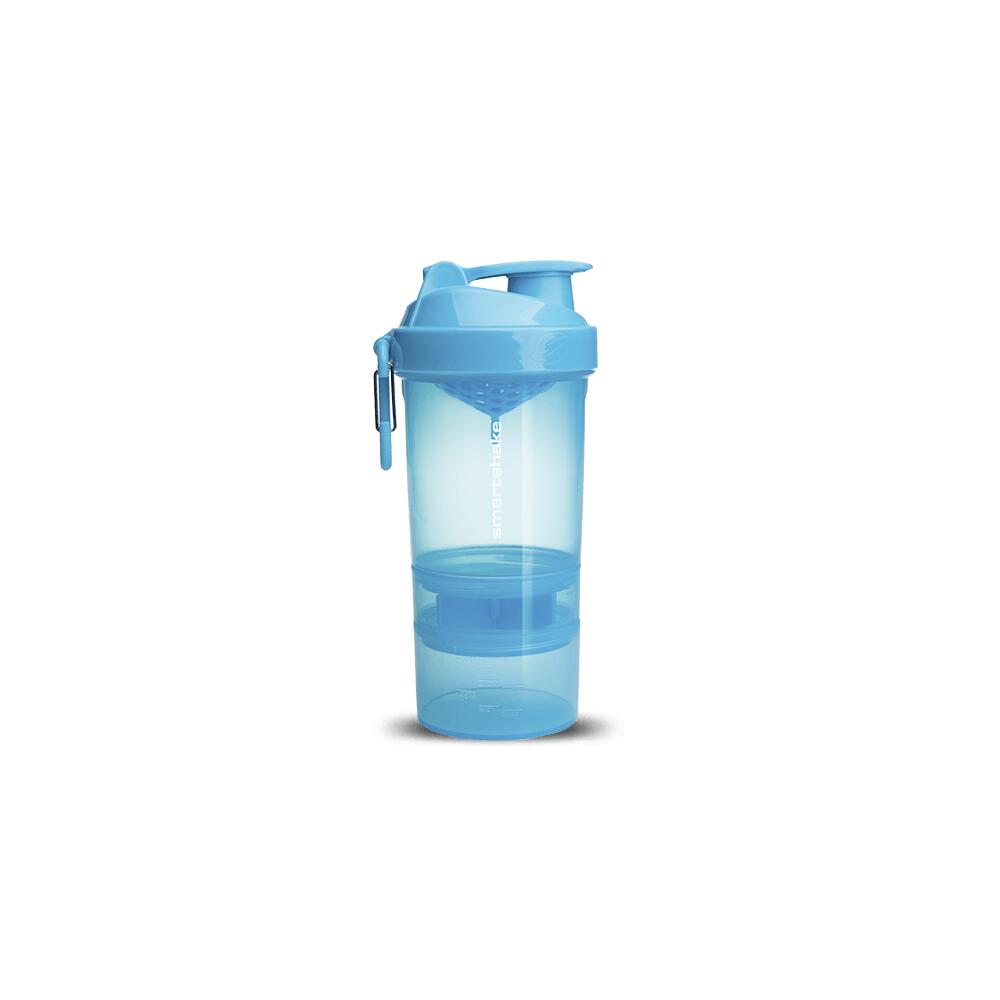 SMARTSHAKE Shakers & Waterflessen - Neon Original2go Shaker (600 Ml) - Blauw