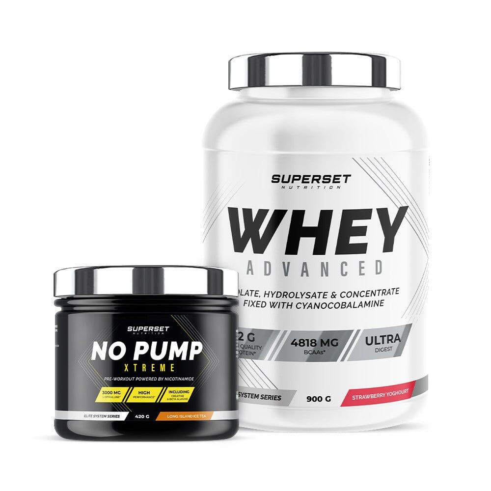 SUPERSET NUTRITION Programma voor fitness en energie - Wei-eiwit - Pre-workout