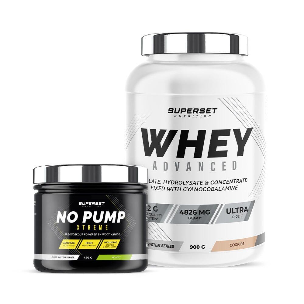 SUPERSET NUTRITION Programma voor fitness en energie - Wei-eiwit - Pre-workout