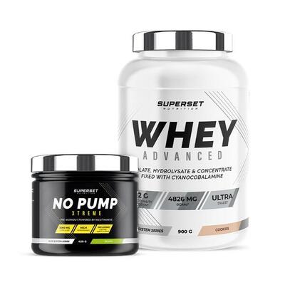 Programma voor fitness en energie - wei-eiwit - pre-workout