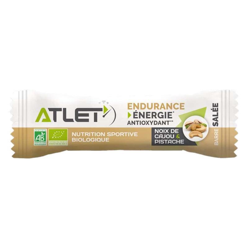 Barres énergétiques | Barre Endurance Bio (25g) | Noix De Cajou Et Pistache