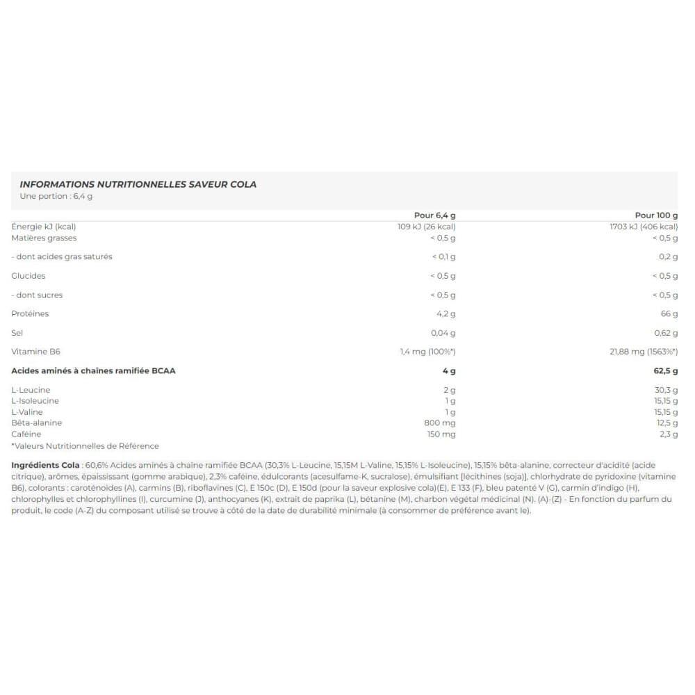 Bcaa | Bcaa Xplode Powder Energy (500g) | Cola 2/2