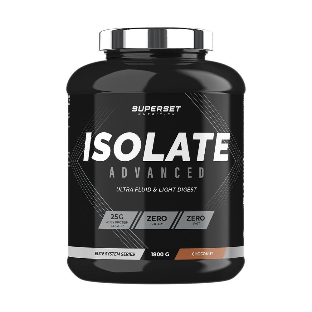 SUPERSET NUTRITION Wei-isolaat - Zero Isolate Advanced (1,8kg) - Nutella