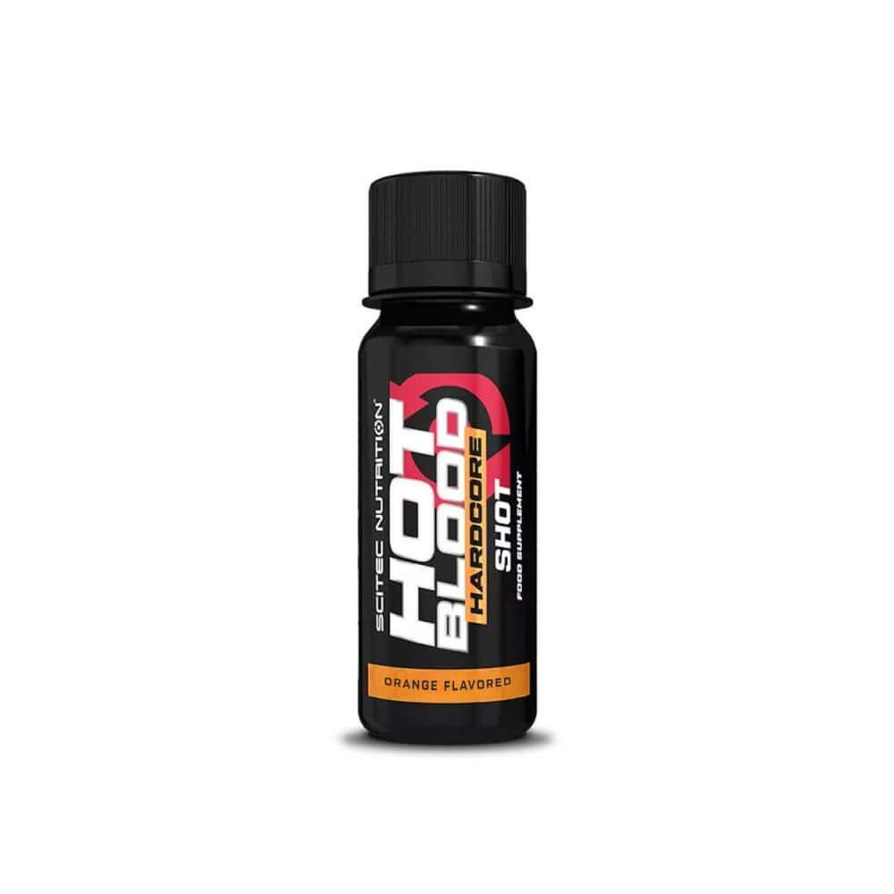 SCITEC NUTRITION Energie Schutters - Hot Blood Hardcore Shot (60ml) - Oranje