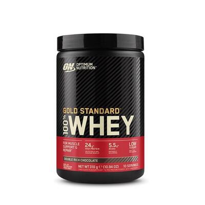 Wei-eiwit - 100% wei gold standard (300g) - dubbele chocolade