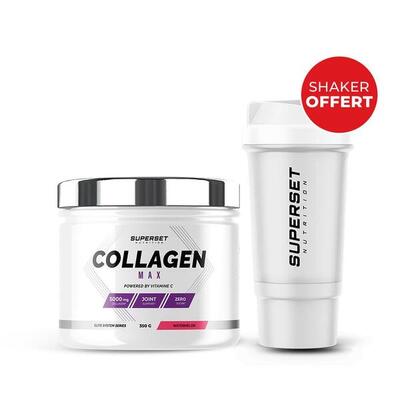 Bundle mp - collageen max (350g) watermeloen - gratis shaker