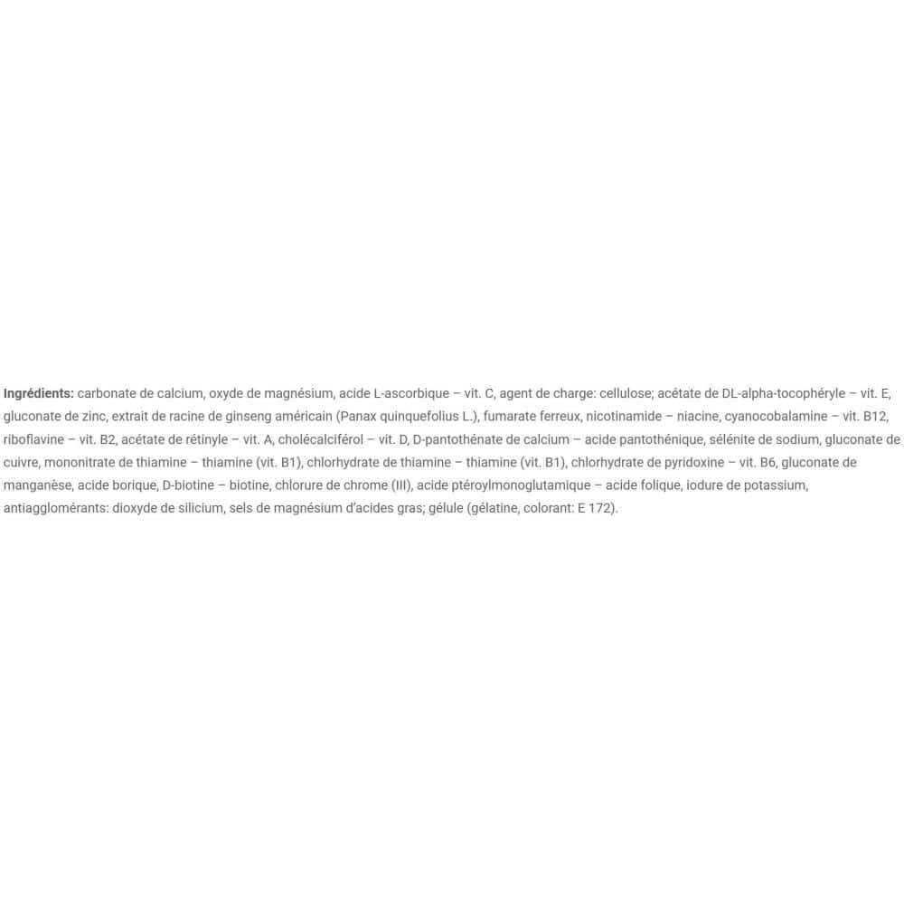 Multivitaminen - Vita-min One (60 Capsules) 3/3