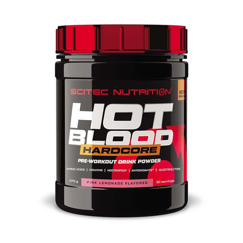 SCITEC NUTRITION Pre-workout - Heet Bloed Hardcore (375g) - Limonade