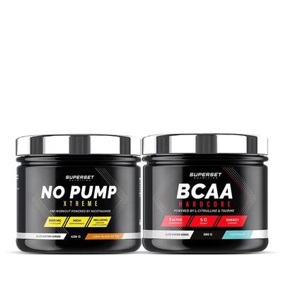 Intensief trainingsprogramma - pre-workout - bcaa