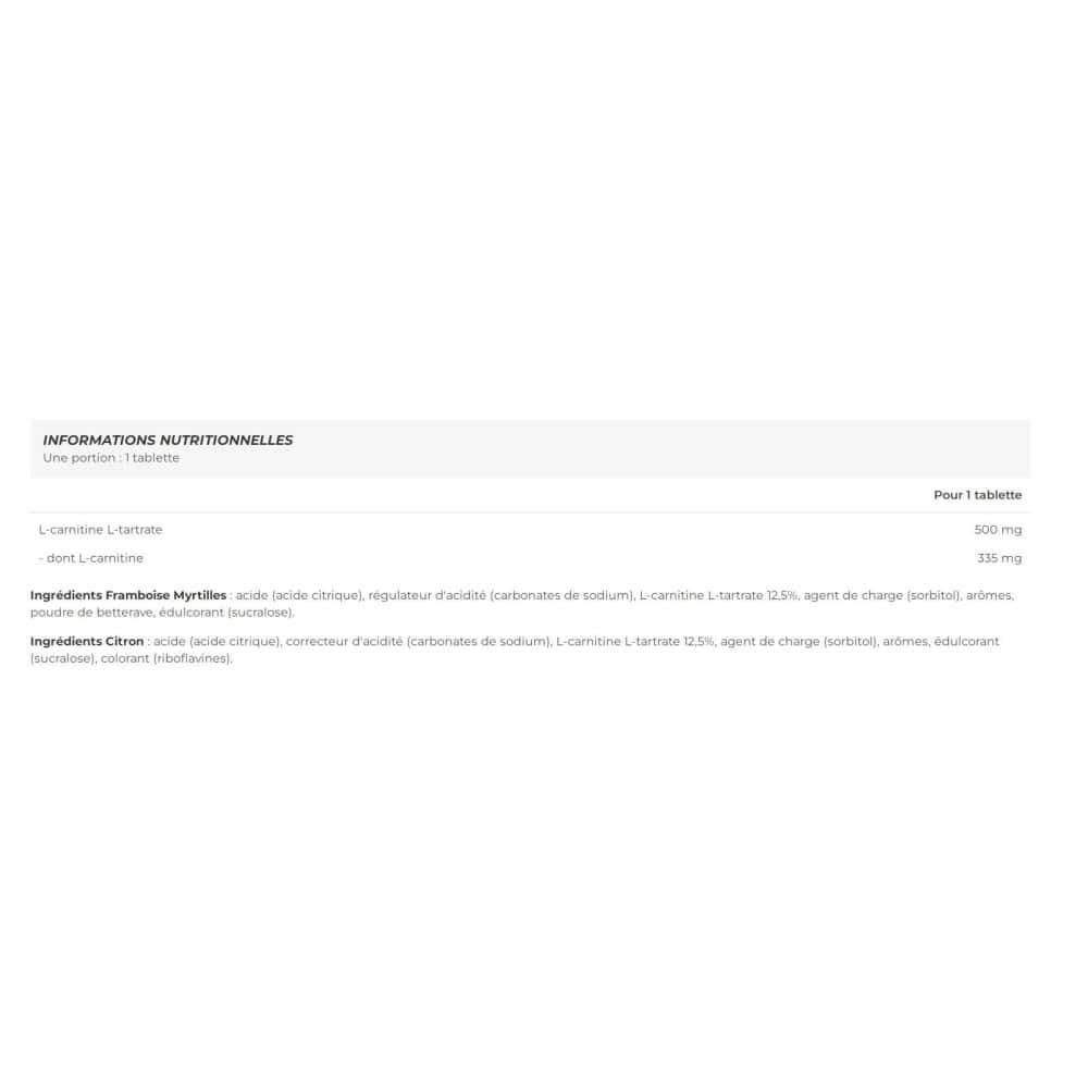 L-carnitine | L-carnitine Effervescent (20 Tabs) | Citron 2/4