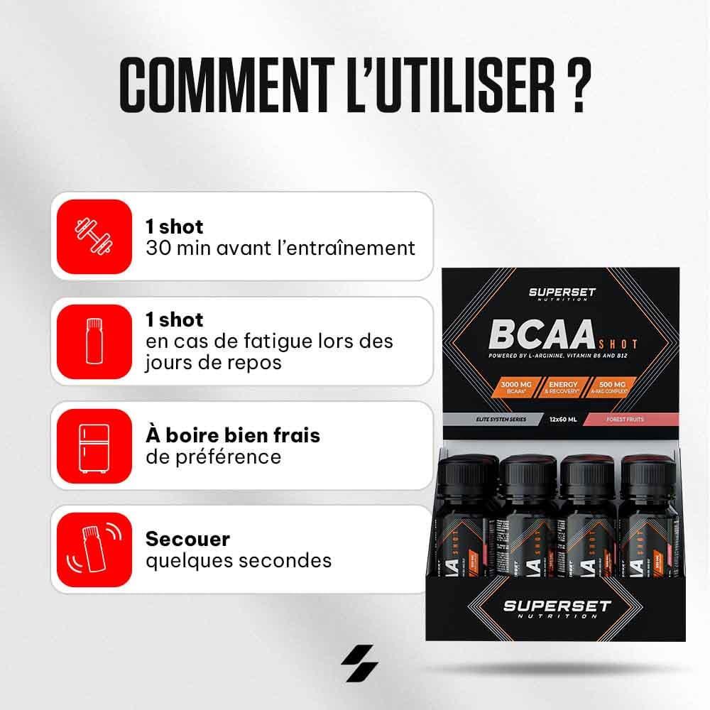Bcaa | Bcaa Shot (12x60ml) | Forest Fruit 3/7