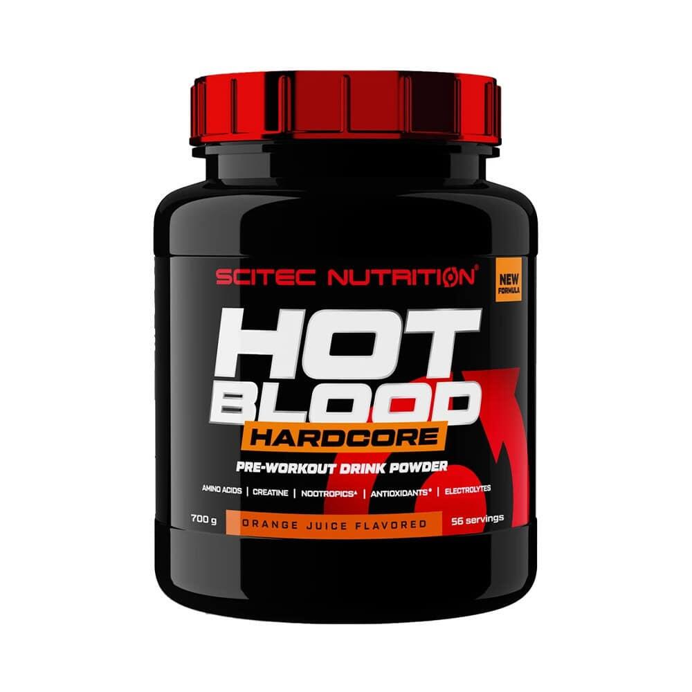 SCITEC NUTRITION Pre-workout - Heet Bloed Hardcore (700g) - Oranje
