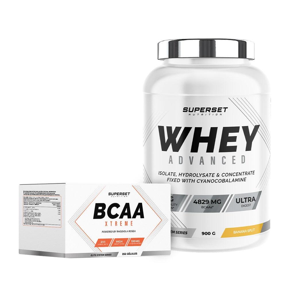 SUPERSET NUTRITION Spierherstelprogramma - Wei-eiwit - BCAA