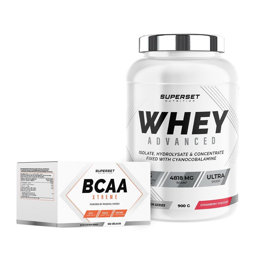 SUPERSET NUTRITION Spierherstelprogramma - Wei-eiwit - BCAA