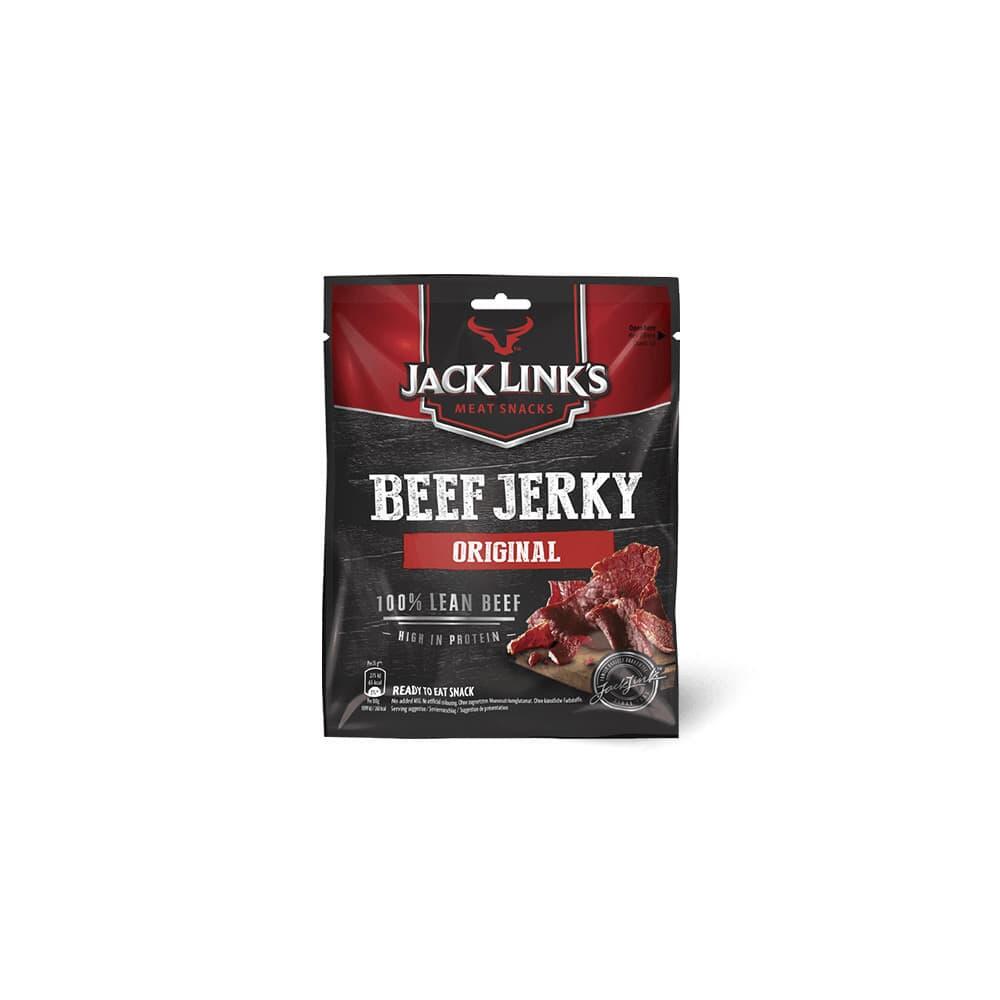 JACK LINK'S Runder Gedroogd Vlees - Rundvlees Jerky (1x25gr) - Origineel