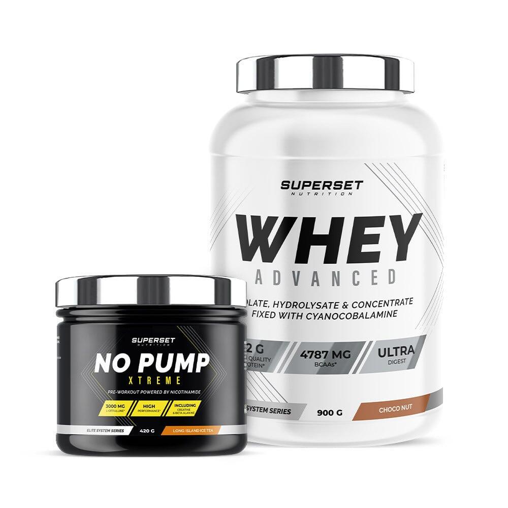SUPERSET NUTRITION Programma voor fitness en energie - Wei-eiwit - Pre-workout
